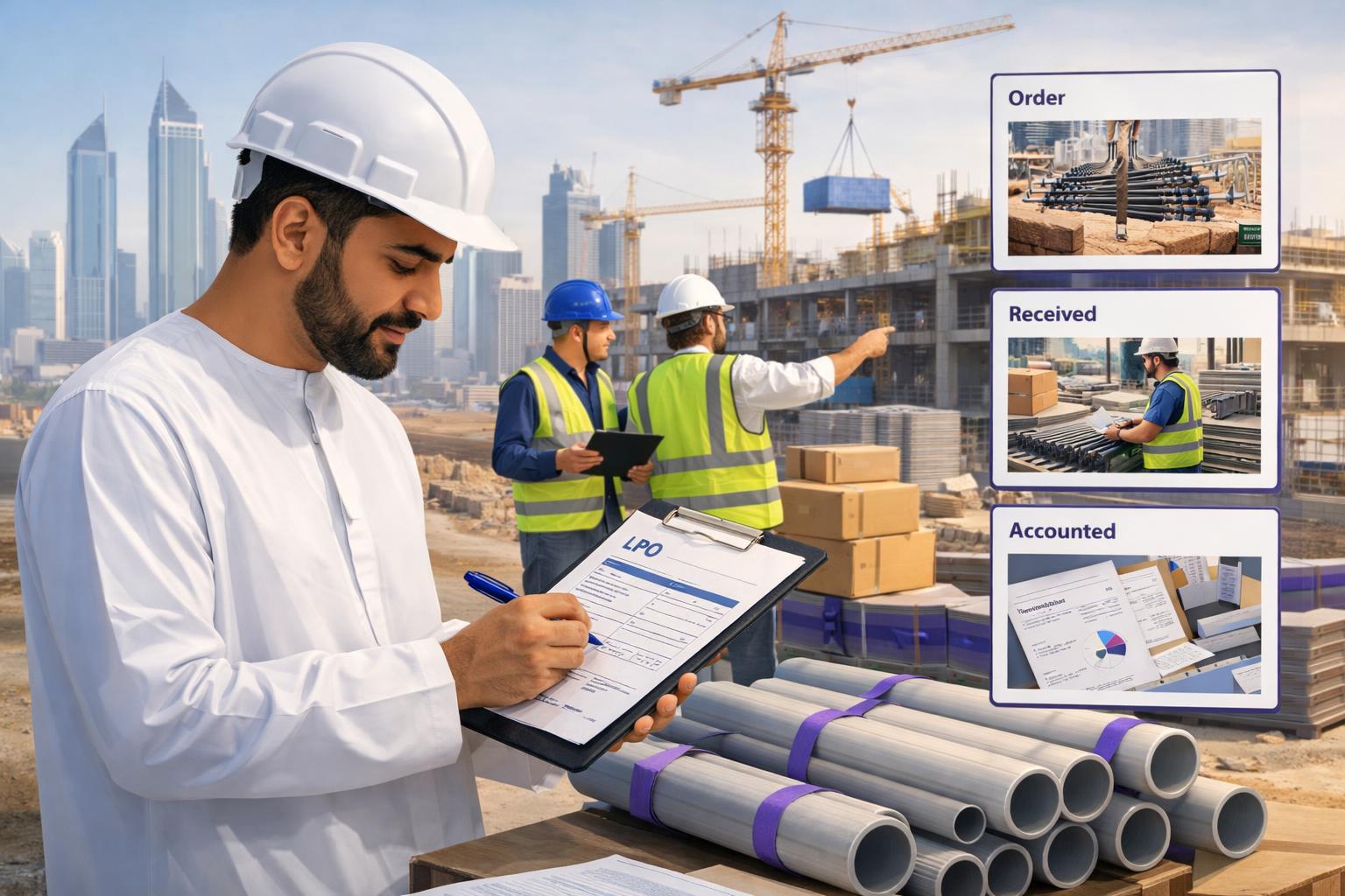Construction LPO Approval Controls for Project Cost Commitments | Blueberry ERP