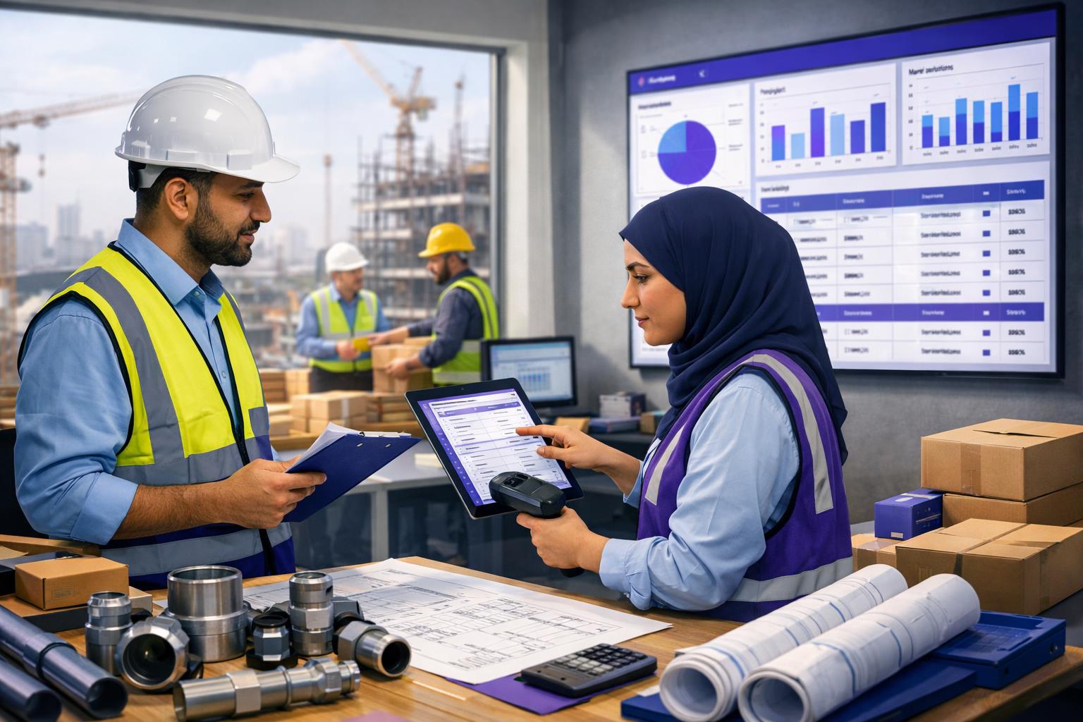 Material Requisition Controls for Construction ERP Teams | Blueberry ERP